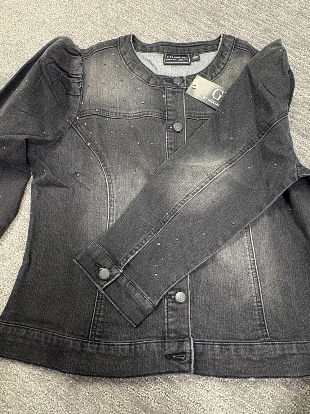 Soft denim jacket & skirt